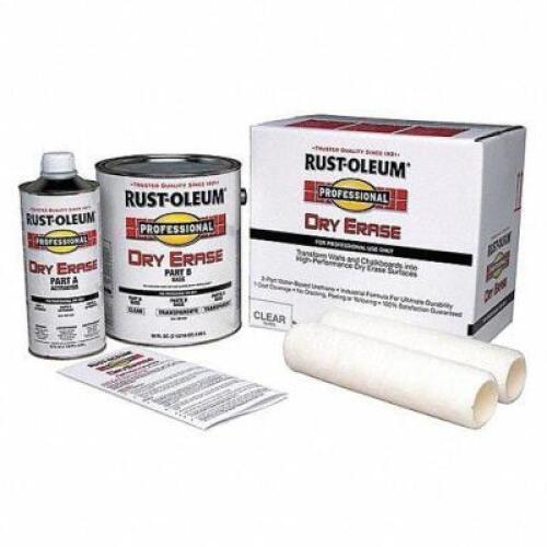 DESCRIPTION: (1) DRY ERASE KIT BRAND/MODEL: RUST-OLEUM #32UT28 RETAIL$: $21.35 QTY: 1