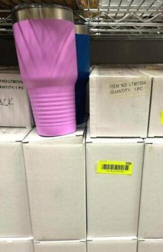 (48) PINK TUMBLERS