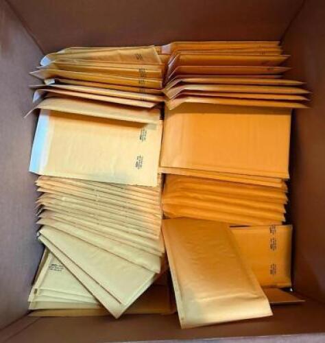 (2) BOXES OF #00 BUBBLE MAILERS