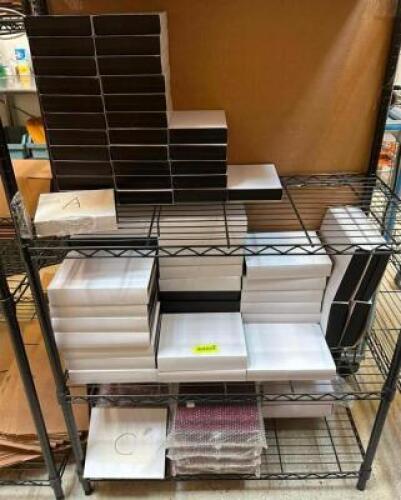 LOT OF ASSORTED PRODUCT BOXES AS SHOWN