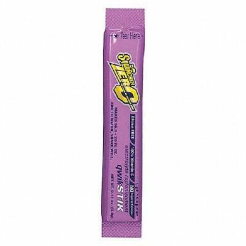 DESCRIPTION: (3) CASES OF (10) PACKS OF (50) SPORTS DRINK MIX POWDER STICKS BRAND/MODEL: SQWINCHER #2EHF3 INFORMATION: GRAPE RETAIL$: $300.00 EA SIZE: