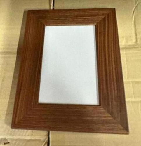 (6) WOOD FRAME PICTURE FRAMES