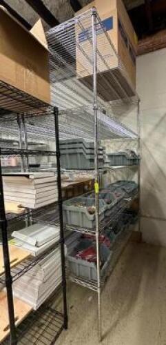 SIX TIER METAL WIRE SHELF