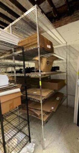 SIX TIER METAL WIRE SHELF