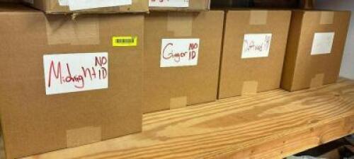 (4) BOXES OF ASSORTED COLOR WALLETS