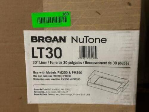 30" VENTILATION FAN LINER