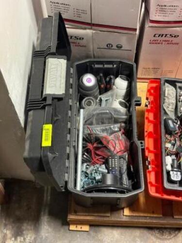 TOOLBOX WITH ASSORTED CONTENTS