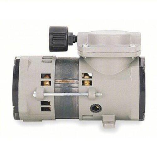 DESCRIPTION: (1) COMPRESSOR / VACUUM PUMP BRAND/MODEL: THOMAS #5Z346 INFORMATION: 3/64 HP, 115V AC, 22.1 IN HG MAX VACUUM, 1/8 IN NPT INLET SIZE RETAI