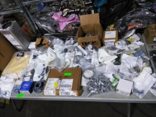 DESCRIPTION: (1) TABLE OF MISC ITEMS BRAND/MODEL: MANY INFORMATION: MUST COME INSPECT QTY: 1
