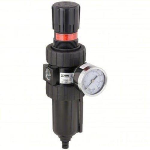 DESCRIPTION: (1) FILTER-REGULATOR BRAND/MODEL: PARKER #21U799 INFORMATION: 1/2 IN NPT, 61 CFM, 5 MICRON, 125 PSI MAX OP PRESSURE, MANUAL DRAIN, ZINC S