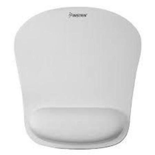DESCRIPTION: (6) MOUSE PADS WITH WRIST PAD BRAND/MODEL: INSTEN INFORMATION: WHITE, TRAPEZOID SIZE: ROUND RETAIL$: $8.99 QTY: 6