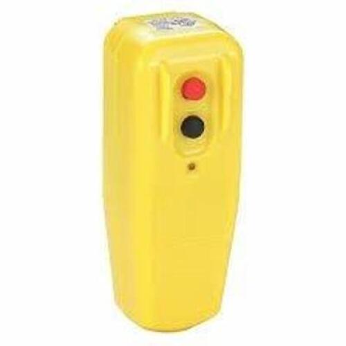DESCRIPTION: (3) PLUG-IN GFCI USER SUPPLIED CORD BRAND/MODEL: POWER FIRST #11X423 INFORMATION: YELLOW SIZE: 125V AC, 15 A MAX AMPS RETAIL$: $34.77 EA