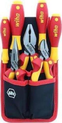 DESCRIPTION: (1) 7 PIECE INSULATED INDUSTRIAL PLIERS AND SCREWDRIVER SET BRAND/MODEL: WIHA #32985 RETAIL$: $115.92 EA QTY: 1
