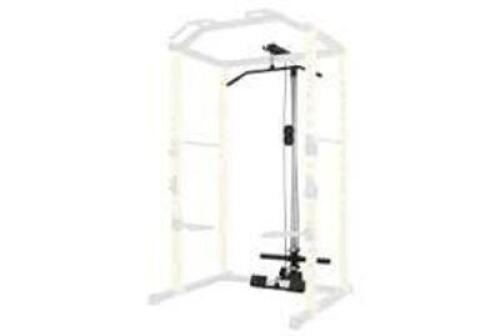 DESCRIPTION: (1) LAT PULLDOWN ATTACHMENT BRAND/MODEL: BALANCEFROM #BF-LAT INFORMATION: BLACK SIZE: 1000 lb Capacity Multi-Function Adjustable Power Ca
