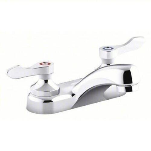 DESCRIPTION: (1) STRAIGHT SPOUT BATHROOM FAUCET BRAND/MODEL: KOHLER #493J97 INFORMATION: CHROME FINISH RETAIL$: $164.77 EA QTY: 1