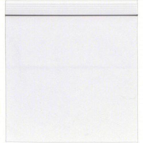 DESCRIPTION: (1) CASE OF (200) RECLOSABLE POLY BAG BRAND/MODEL: RELOC ZIPPIT #38UV46 INFORMATION: Flat Pack, Polyethylene SIZE: 4 mil Thick, 24 in Wd,