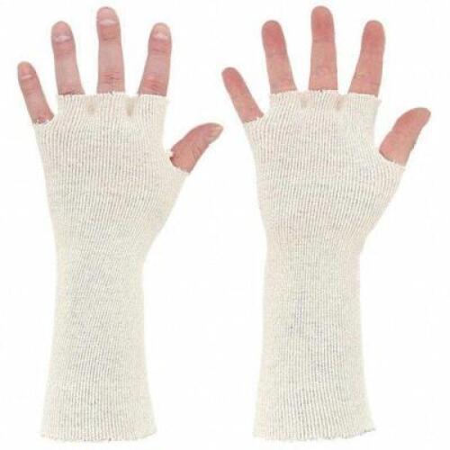 DESCRIPTION: (5) BOXES OF (100) GLOVER LINERS BRAND/MODEL: CONDOR #2UUA4 INFORMATION: WHITE FINGERLESS RETAIL$: $48.15 EA SIZE: 11 IN LONG QTY: 5