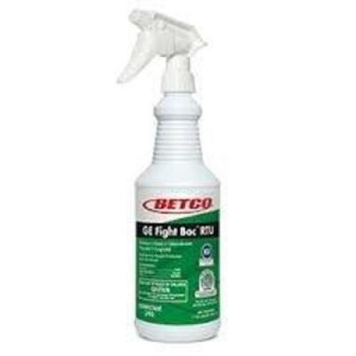 DESCRIPTION: (6) DISINFECTANT BETCO FIGHT BAC RTU BRAND/MODEL: BETCO SIZE: 1 QT RETAIL$: $8.00 EA QTY: 6