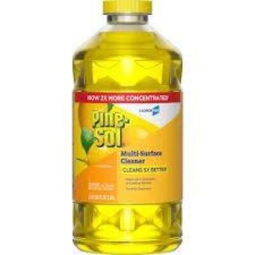 DESCRIPTION: (2) MULTI-SURFACE CLEANER BRAND/MODEL: PINE-SOL INFORMATION: LEMON FRESH SIZE: 2.5 QT RETAIL$: $23.00 EA QTY: 2