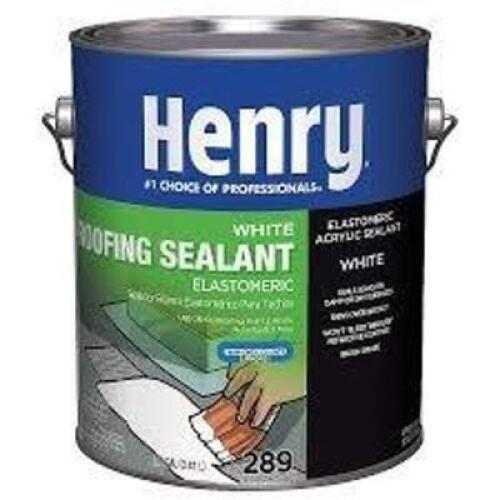 DESCRIPTION: (2) ROOFING SEALANT BRAND/MODEL: HENRY INFORMATION: WHITE SIZE: 1 GALLON RETAIL$: $44.99 EA QTY: 2