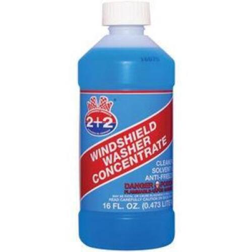 DESCRIPTION: (1) CASE OF (4) BOTTLES OF WINDSHIELD WASHER CONCENTRATE BRAND/MODEL: 2+2 #B1700 RETAIL$: $200.00 TOTAL SIZE: 16 OZ QTY: 1
