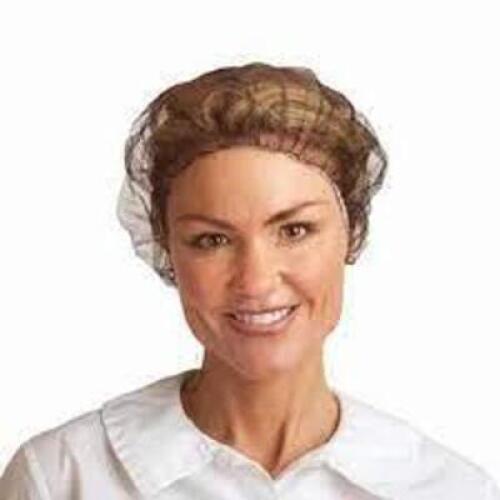 DESCRIPTION: (1) CASE OF (1000) POLYESTER HAIRNETS BRAND/MODEL: THE SAFETY ZONE #DPHN-24-1BR INFORMATION: BROWN RETAIL$: $100.00 SIZE: 24" QTY: 1