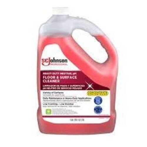 DESCRIPTION: (2) HEAVY DUTY NEUTRAL PH FLOOR AND SURFACE CLEANER BRAND/MODEL: SCJOHNSON SIZE: 1 GALLON RETAIL$: $45.99 EA QTY: 2