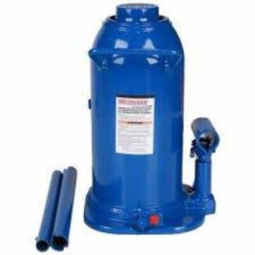 DESCRIPTION: (1) HIGH CLEARANCE BOTTLE JACKS BRAND/MODEL: WESTWARD #787LA7 INFORMATION: BOTTLE JACK, STEEL, MANUAL HANDLE, MECHANICAL, ASME PASE 2019