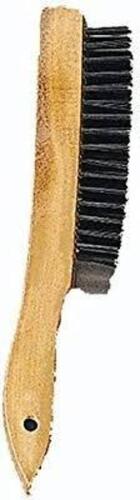 DESCRIPTION: (12) WIRE BRUSH SHOE HANDLE BRAND/MODEL: GAM #BW00416 INFORMATION: WOODEN HANDLE SIZE: 4X16 RETAIL$: $7.25 PER BRUSH QTY: 12