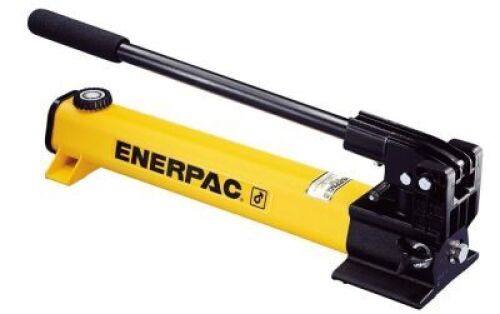DESCRIPTION: (1) LIGHTWEIGHT HYDRAULIC HAND PUMP BRAND/MODEL: ENERPAC #P392 INFORMATION: YELLOW, 10000 PSI RETAIL$: $766.00 EA QTY: 1
