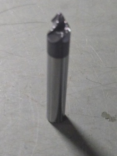 DESCRIPTION: (2) SOLID CARBIDE TAPER FORM BARREL CUTTER END MILLS BRAND/MODEL: ACCUPRO 03329570 SIZE: 30 DEG /3570" DIA RETAIL$: $324.48 QTY: 2
