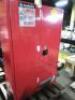DESCRIPTION: (1) FLAMMABLES STORAGE SAFETY CABINETBRAND/MODEL: JUSTRITE #894511INFORMATION: RED, EMPTY, NO ITEMS INCLUDED WITH CABINETSIZE: 60 GAL CAPACITY,&nbsp;65" H x 43" W x 18" DRETAIL$: $1750.00 EAQTY: 1 - 3