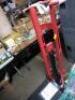 DESCRIPTION: (1) MANUAL PLATFORM LIFT TRUCK BRAND/MODEL: DAYTON #2MPU5 INFORMATION: RED, 750 LB CAPACITY SIZE: 22" X 22" RETAIL$: $1010.87 EA QTY: 1 - 2