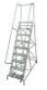 DESCRIPTION: (1) ROLLING LADDER BRAND/MODEL: COTTERMAN #D0470064-35 INFORMATION: GRAY, STEEL SIZE: 84" L X 31" W X 19"H RETAIL$: $3191.12 EA QTY: 1