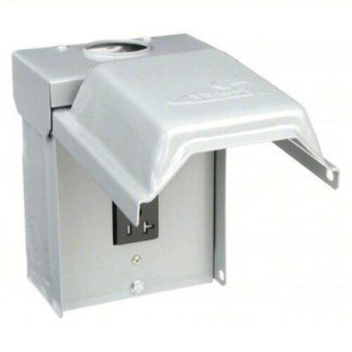 DESCRIPTION: (3) UNMETERED SURFACE POWER OUTLET BRAND/MODEL: GE #6ADF6 INFORMATION: 20 A, 120V AC, 5-20R RETAIL$: $115.45 EA QTY: 3