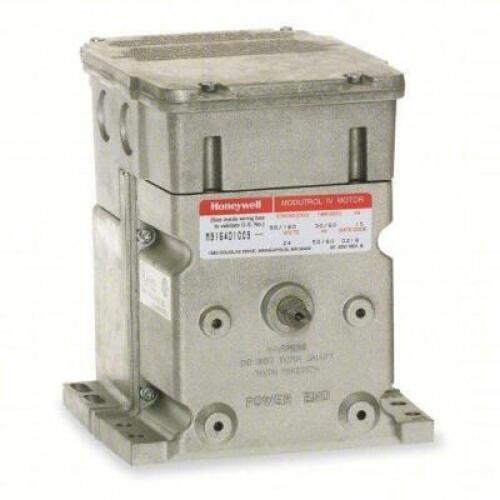 DESCRIPTION: (1) ACTUATOR: DAMPER AND VALVE BRAND/MODEL: HONEYWELL #1RZY9 INFORMATION: FLOATING POINT, NON-SPRING RETURN, 150 IN-LB, 24V AC, HARDWIRED