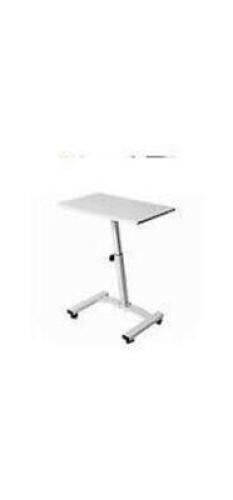 DESCRIPTION: (1) ADJUSTABLE SITTING MOBILE LAPTOP DESK BRAND/MODEL: SEVILLE #OFF65855 V2020 INFORMATION: WHITE RETAIL$: $51.99 SIZE: 23.6" QTY: 1