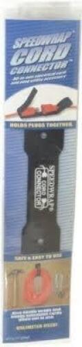 DESCRIPTION: (6) CORD CONNECTOR BRAND/MODEL: SPEEDWRAP #81786782 INFORMATION: BLACK RETAIL$: $8.32 EA QTY: 6
