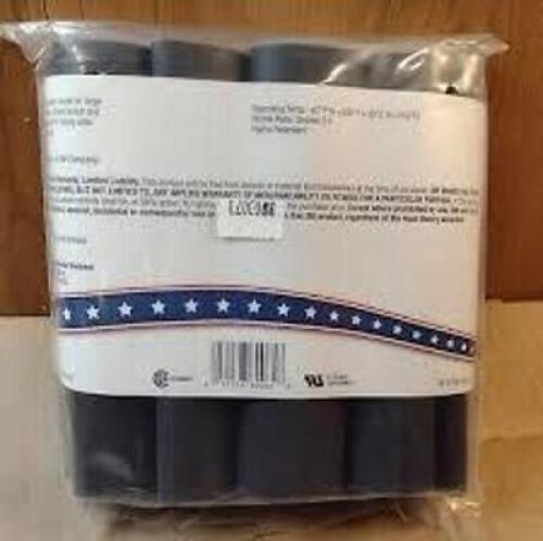 DESCRIPTION: (10) HEAT SHRINKABLE EPS BRAND/MODEL: 3M #EPS-300 INFORMATION: BLACK SIZE: 1" X 6" RETAIL$: $7.19 EA QTY: 10
