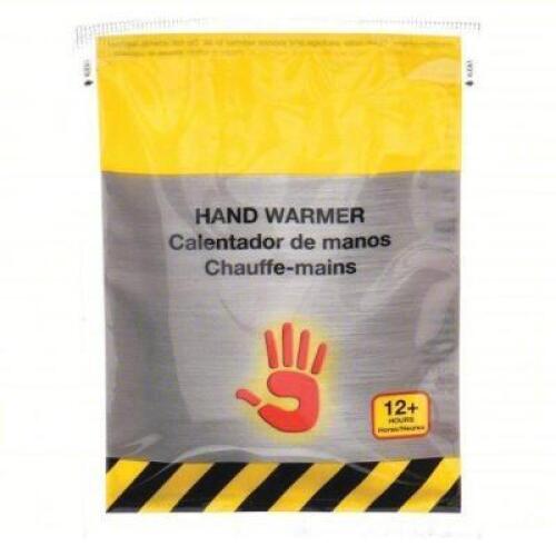 DESCRIPTION: (1) PACK OF (200) HAND WARMERS BRAND/MODEL: CONDOR/32HD77 INFORMATION: AVERAGE TEMP: 109F/HEATING TIME: UP TO 8HR SIZE: 2-3/4"X 3-3/4"W R
