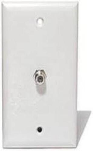 DESCRIPTION: (1) CASE OF (100) TV WALL PLATES BRAND/MODEL: STEREN #200-251WH INFORMATION: WHITE RETAIL$: $11.35 PER PLATE QTY: 1