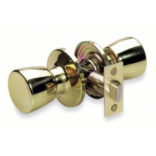 DESCRIPTION: (3) DOOR LOCKSET BRAND/MODEL: MASTER LOCK #2RYA6 INFORMATION: BRIGHT BRASS PLATED, CLEAR COATED RETAIL$: $14.53 EA QTY: 3