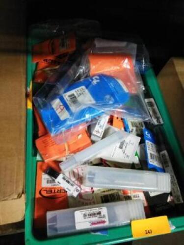 DESCRIPTION: (1) MISC TRAY OF TOOLS BRAND/MODEL: MANY INFORMATION: MUST COME INSPECT SIZE: TRAY NOT INCLUDED QTY: 1