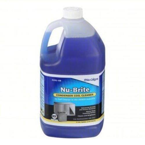 DESCRIPTION: (4) LIQUID CONDENSER COIL CLEANER BRAND/MODEL: NU-CALGON #1ANG9 SIZE: 1 GALLON RETAIL$: $35.70 EA QTY: 4