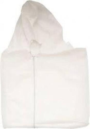 DESCRIPTION: (25) ELASTIC WAIST COVERALLS BRAND/MODEL: PRO-SAFE #68994169 INFORMATION: WHITE SIZE: MEDIUM RETAIL$: $57.48 TOTAL QTY: 25