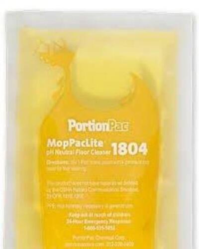 DESCRIPTION: (1) CASE OF (240) AUTO SCRUBBING NEUTRAL FLOOR CLEANER BRAND/MODEL: PORTIONPAC #1810 INFORMATION: YELLOW SIZE: 2.75 OZ POUCHES RETAIL$: $