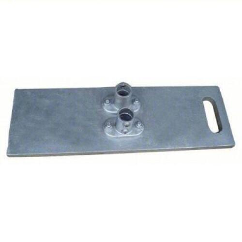 DESCRIPTION: (1) CASE OF (2) GUARDRAIL SYSTEM BASAE BRAND/MODEL: 10K030 SIZE: 30 in x 5 in, Temporary, Base, (2) Structural Pipe Fittings RETAIL$: $20