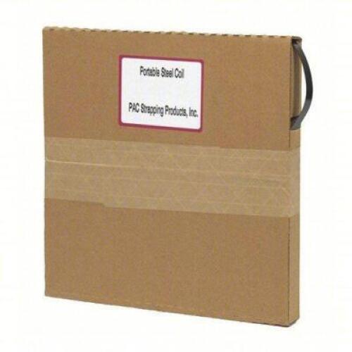 DESCRIPTION: (7) CASES OF STEEL STRAPPINGBRAND/MODEL: 52YU47INFORMATION:&nbsp;1,275 lb Break Strength, RibbonSIZE: 0.017" X 1/2" X 300'RETAIL$: $58.59 EAQTY: 7