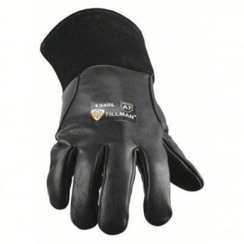 DESCRIPTION: (4) PAIRS OF WELDING GLOVES BRAND/MODEL: TILLMAN #56LR41 SIZE: Straight Thumb, Straight Cuff, Premium, Black Goatskin, Tillman 1340, S Gl