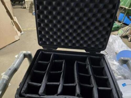 DESCRIPTION: (1) SMALL WEATHER PROOF CASE BRAND/MODEL: B&W INTL. TYPE 5000 RETAIL$: $79.00 QTY: 1